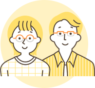 夫婦のイラスト